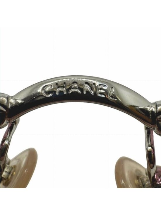 Chanel Vintage Sunglasses Rhinestone CC Logo Rimless Gradient Iridescent main image 4